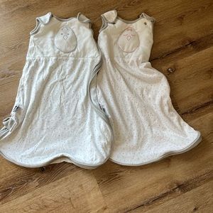 SET OF 2 Nested Bean sleep sacks. Size small